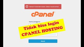 Cara Mudah Login Cpanel Yang IP nya Berganti Menggunakan Aplikasi Lain [upl. by Kantos]