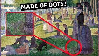 THE ART OF POINTILLISM  A Sunday Afternoon on the Island of La Grande Jatte by George Seurat [upl. by Rednal]