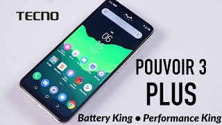 Tecno Pouvoir 3 plus Unboxing and Review Performance and Battery King [upl. by Goodhen501]