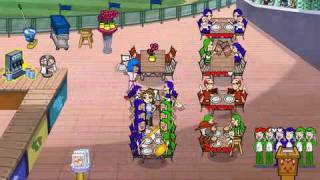 Lets Play Diner Dash Hometown Hero 10  Competition 2 [upl. by Sipple298]