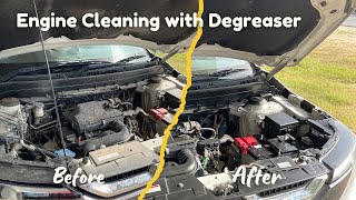 Engine Cleaning with Degreaser [upl. by Calhoun913]