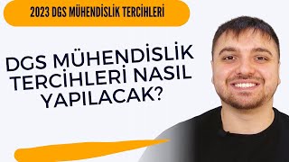 2023 DGS Mühendislik Tercihi Nasıl Yapılır Mühendislik Sıralamalar Nasıl Olacak [upl. by Zellner872]