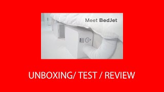 Bedjet Cooling amp Heating System Unboxing  Test  Review  IJDM150 [upl. by Souza]