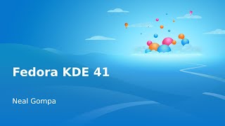 Fedora KDE 41  Fedora 41 Release Party [upl. by Torosian]