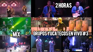 Los Mejores Grupos Yucatecos En Vivo 2024 Mix Para Bailar 3 [upl. by Rechaba]