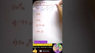 SOLVING PERMUTATION GRADE 10 Random Question MathTV PH [upl. by Atoel]