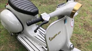 VESPA VBB 1964 Pinasco 177 By Vespakung Shop [upl. by Jonis]