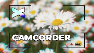 How to create CAMCORDER or VHS LOOK On Filmora X  Quick and easy tutorial for Filmora X [upl. by Brebner]