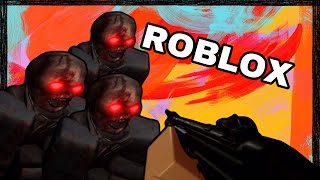 Korrupt Zombies Playing Map FIVE in Roblox [upl. by Noimad]