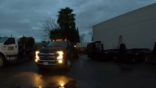 Dumpster route with the Ford F600  Some Demolition [upl. by Ludwigg]