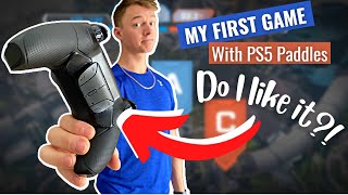 My FIRST GAME with PS5 controller PADDLES eXtremeRate RISE4 [upl. by Akerley]