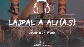 LAJPAL A ALI Slowed ReverbAS [upl. by Koser459]