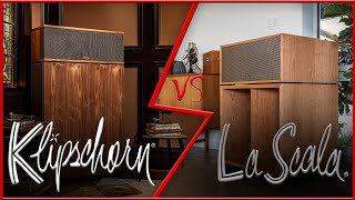 LaScala AL5 vs Klipschorn AK6  The big ones [upl. by Ednew]