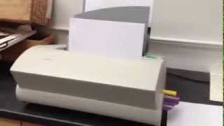 Powis Parker Fastback 11E Thermal Binding Machine [upl. by Sibylle]