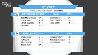 Shenfield CC 1st XI T20 v Goresbrook CC Twenty20 [upl. by Enrobso]