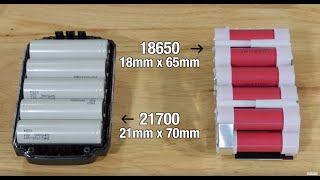 What are Lithium Ion Batteries  21700 vs 18650 Cells [upl. by Bathsheeb]