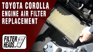 How to Replace Cabin Air Filter 2022 Toyota Corolla L4 18L  TA11479 AF11479 [upl. by Norrahc250]