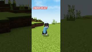 Top 3 shaders for Minecraft bedrock edition minecraft minecraftshorts minecraftpe [upl. by Santoro922]