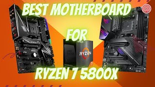 5 Best Motherboard for Ryzen 7 5800X Updated Guide 2022 [upl. by Granlund]