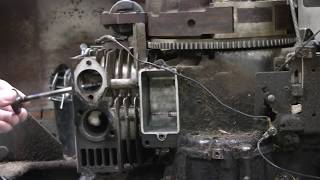 11 HP BRIGGS ENGINE VALVE JOB part 3 [upl. by Brit]