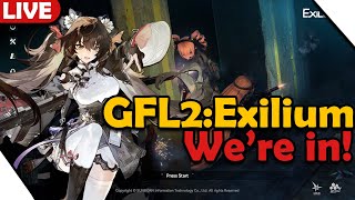 GIRLS FRONTLINE 2 EXILIUM Were in boys  GFL2 BETA DAY 2CBT [upl. by Feinberg]