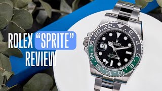 The FIRST Modern Rolex For Lefties  GMTMaster II quotSpritequot Review [upl. by Thursby]