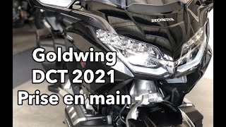 Honda Goldwing DCT 2021  Prise en main [upl. by Dinesh]