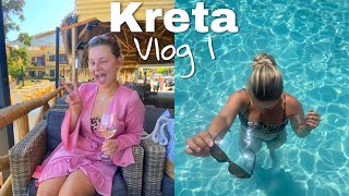 OP VAKANTIE NAAR KRETA  HEERLIJK HOTEL ღ  Joyce Rikken [upl. by Brittain]