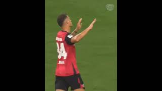 Golazo Xhaka 🔥 🔥 🔥 xhaka granitxhaka leverkusen [upl. by Enilrahc]