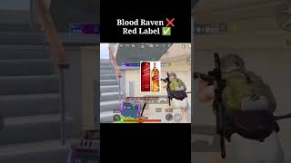 Blood Raven ❌ Red Label ✅ bgmi pubgmobile trendingshorts shorts [upl. by Aneeb]