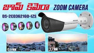 Best Zoom Camera Hikvision 2mp IP Motorised Verifocal Bullet Cam Lens 27 135 MM DS2CD3621G0IZS [upl. by Ursula864]