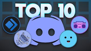 Top 10 BEST Discord Bots to use in your server 2020 Guide [upl. by Asare60]