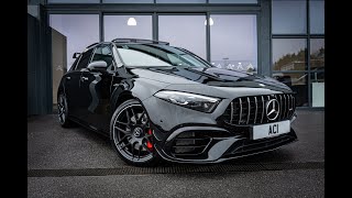 2023 23 MERCEDESBENZ A45 AMG S PLUS 20 4MATIC WALK AROUND [upl. by Otrebmuh]