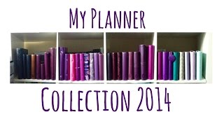 My Purpley Life Planner Collection  2014 [upl. by Ditter10]