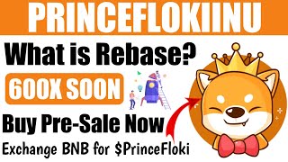 PRINCE FLOKI TOKEN IS GOING TO BLAST 500X SOON  NEW TOKEN REBASE TOKENHOLD AND EARN DOGE REWARDS [upl. by Venus]