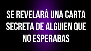 Mensajes de Dios Una carta secreta de alguien que no esperabas será [upl. by Neerak959]