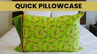 Make a Pillowcase in Minutes [upl. by Gustavus]