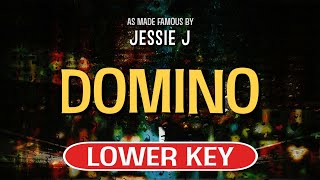 Domino Karaoke Lower Key  Jessie J [upl. by Steep]