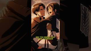 Levi Ackermans Original Design attackontitan leviackerman [upl. by Chuck]