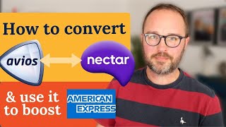 How to convert Avios to Nectar plus boost Amex Reward points [upl. by Lahpos]