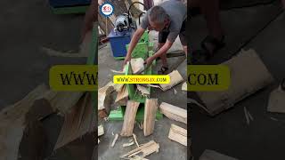 Efficient Multiple Blades Wood Log Splitter Machine [upl. by Atinal]