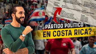 💥NAYIB BUKELE estaria CREANDO PARTIDO POLITICO en COSTA RICA [upl. by Hsur]