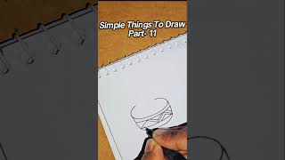 Simple Things To Draw Part 11 creative artshorts art drawing creativelife shorts noodles [upl. by Ayotol]