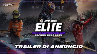 ÉLITE CHAMPIONSHIP F1 24 SEASON 2425  TRAILER di ANNUNCIO [upl. by Karee]