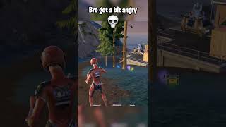 Bro Got A Bit Angry 💀 fortnite fortniteshorts [upl. by Matusow913]