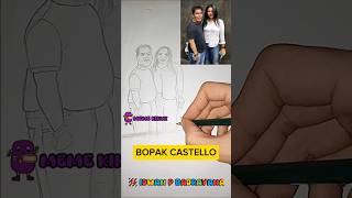 GAMBAR BOPAK CASTELLO capcut drawing fyp kocak komedi shorts [upl. by Ahseihs]