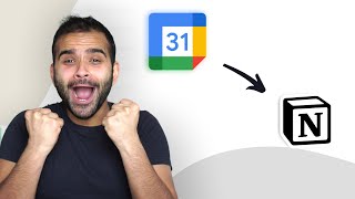 Connecter Google Agenda avec Notion  Enfin possible 🤩 [upl. by Yedok]