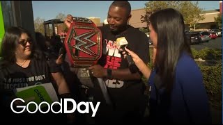 WWE Superstar Bayley™ meet and greet ahead of Friday Night SmackDown® [upl. by Nico]