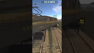 train and rail yard simulator GG1 drifting [upl. by Hcnarb209]