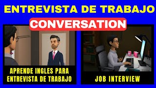 APRENDER INGLES para Entrevista de TRABAJO 👉JOB INTERVIEW [upl. by Claudy]